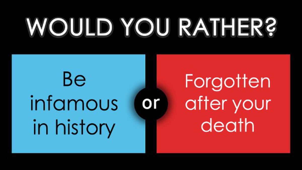 Would You Rather - Deep Thoughts image number null